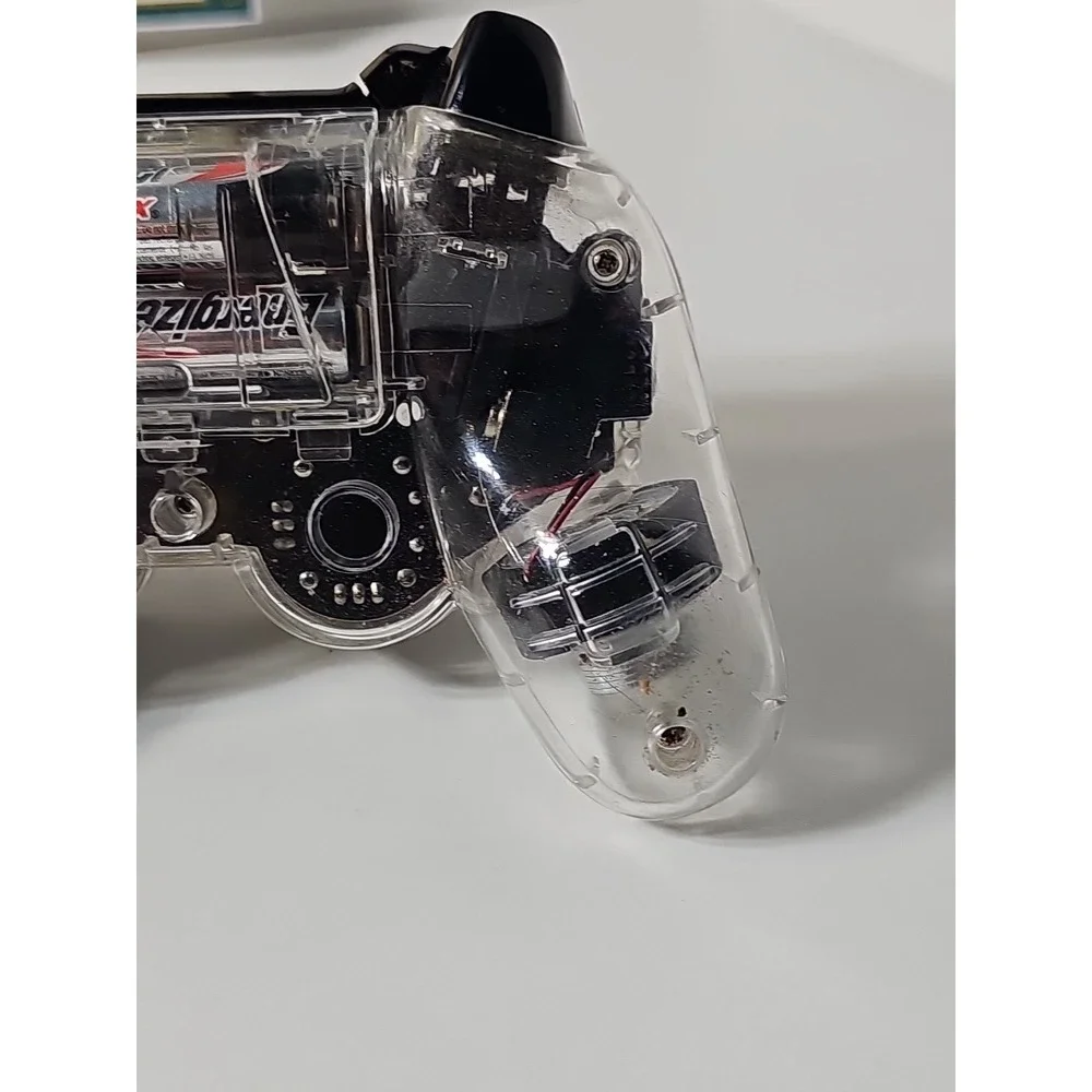 PDP Afterglow Wireless Controller for PlayStation 3 and PC Clear 064-015T TESTED